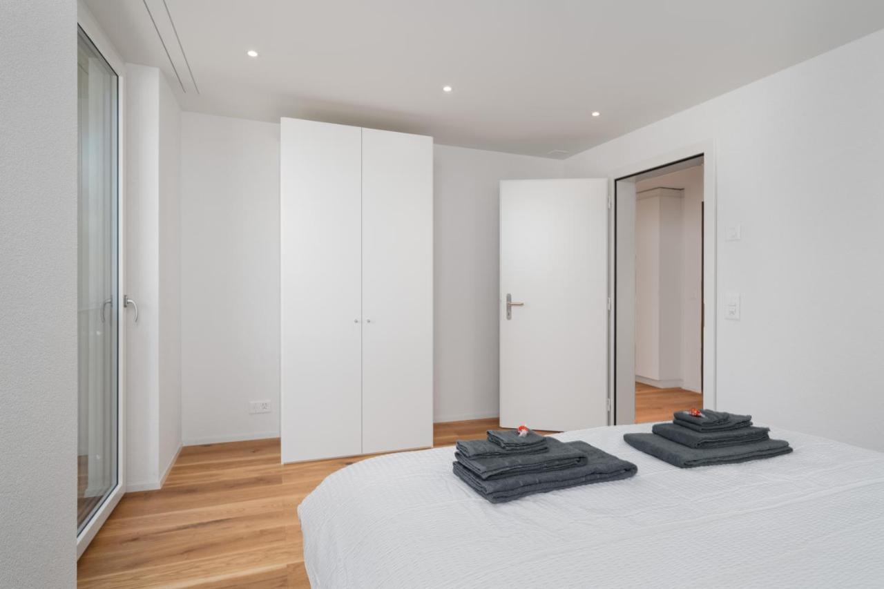 Moderne Neubauwohnung In ヴィルダースヴィル エクステリア 写真